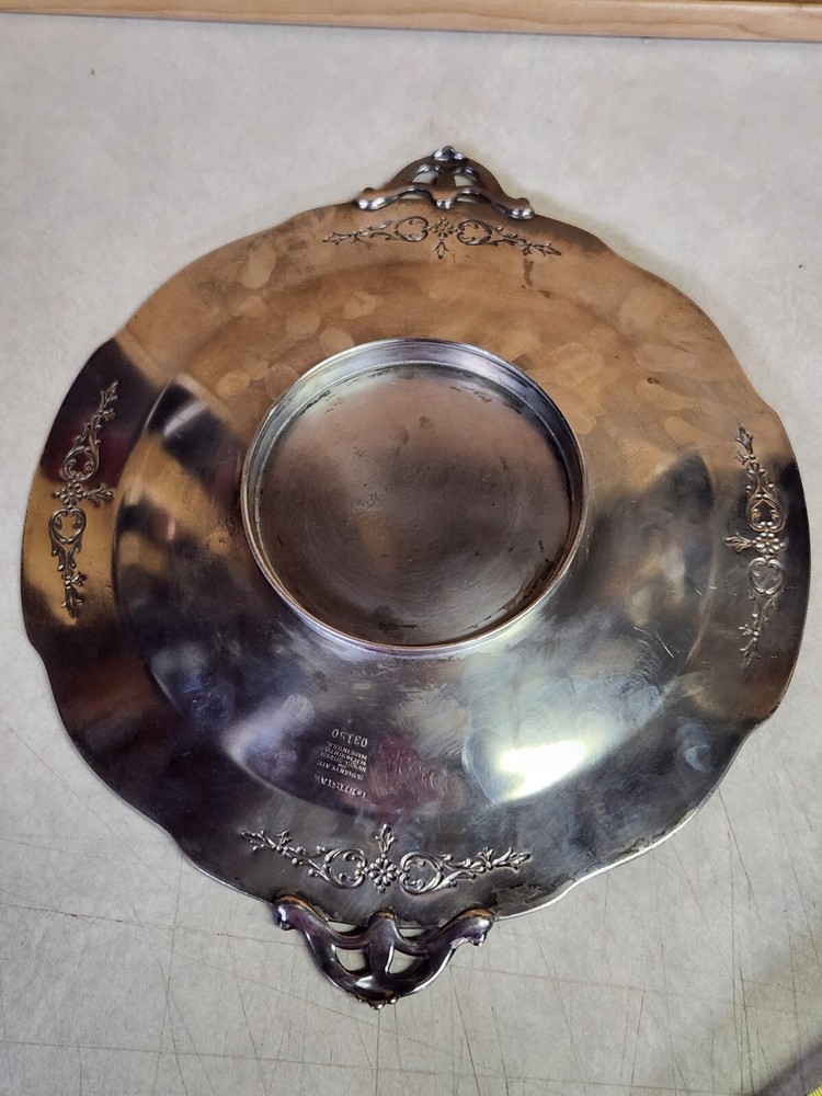 Homan Plate On Nickel W.M Mounts Louisiana Platter 03150