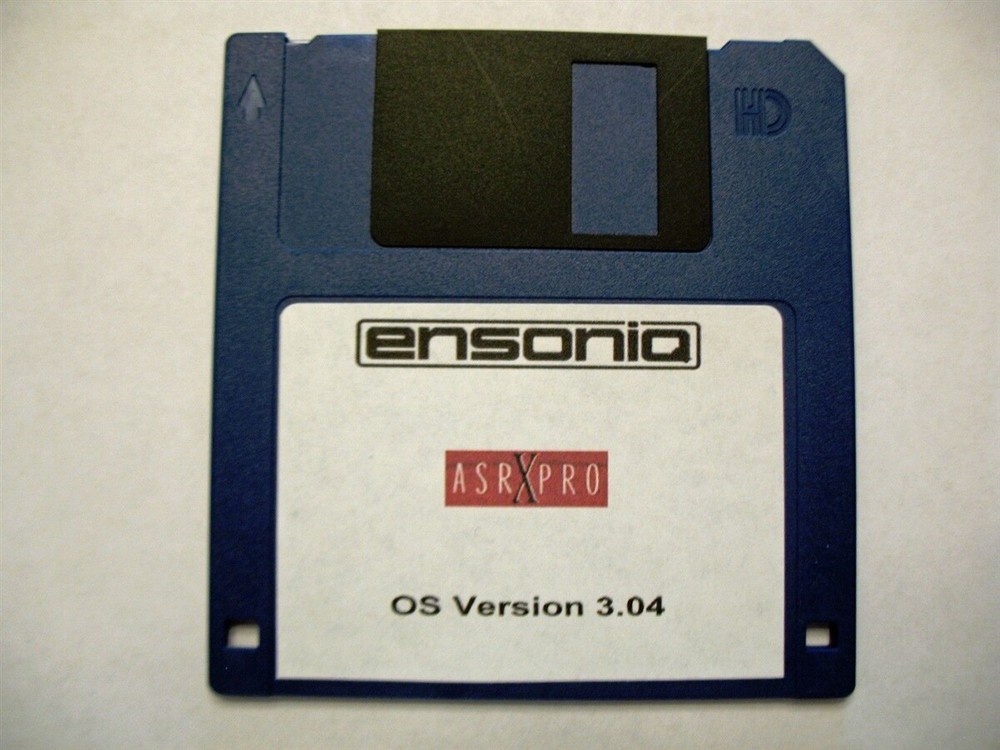 Ensoniq ASR X Pro Operating System Disk v 3.04 OS boot