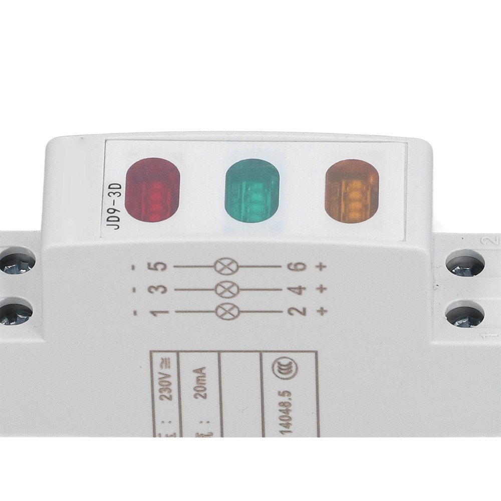 DIN Rail Indicator Light LED Indicator Lamp For Magnetic Starter Contactor.