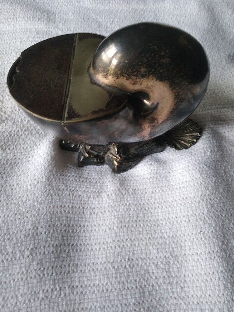 Antique Silver Spoon Warmer Shell