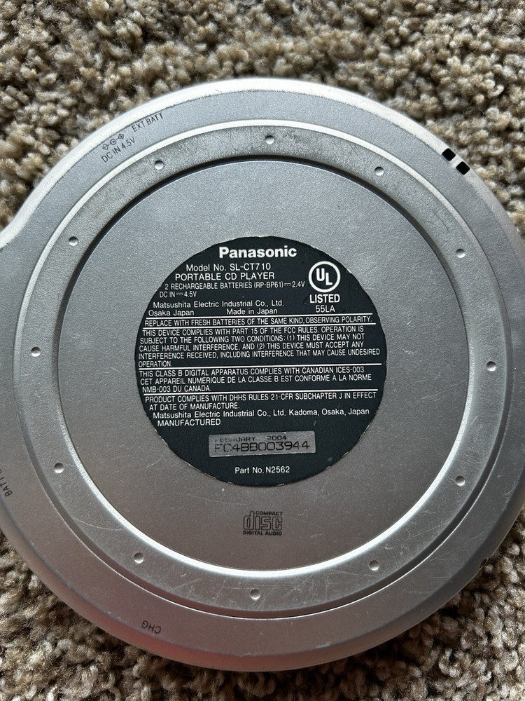 Panasonic SL-CT710 Portable CD Player