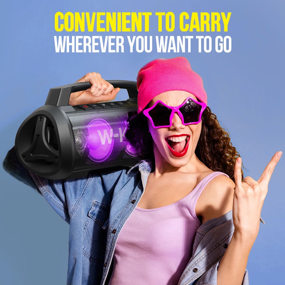 70W RMS Bluetooth Portable Speaker, Speaker Wireless Loud Waterproof Bluetooth
