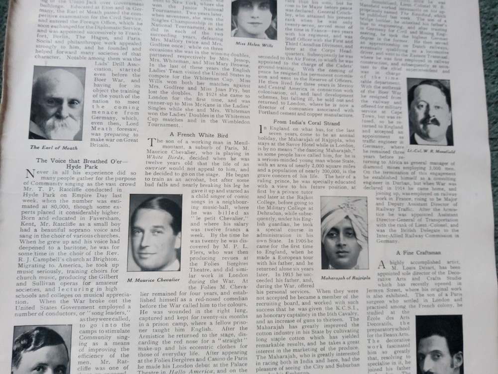 Xm17 Ephemera 1927 Article Lt Col W R Mansfield