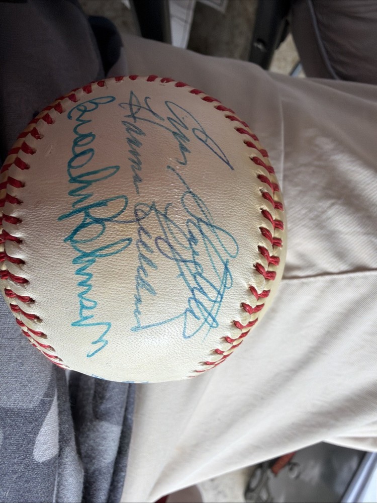 HOF Team Signed Baseball