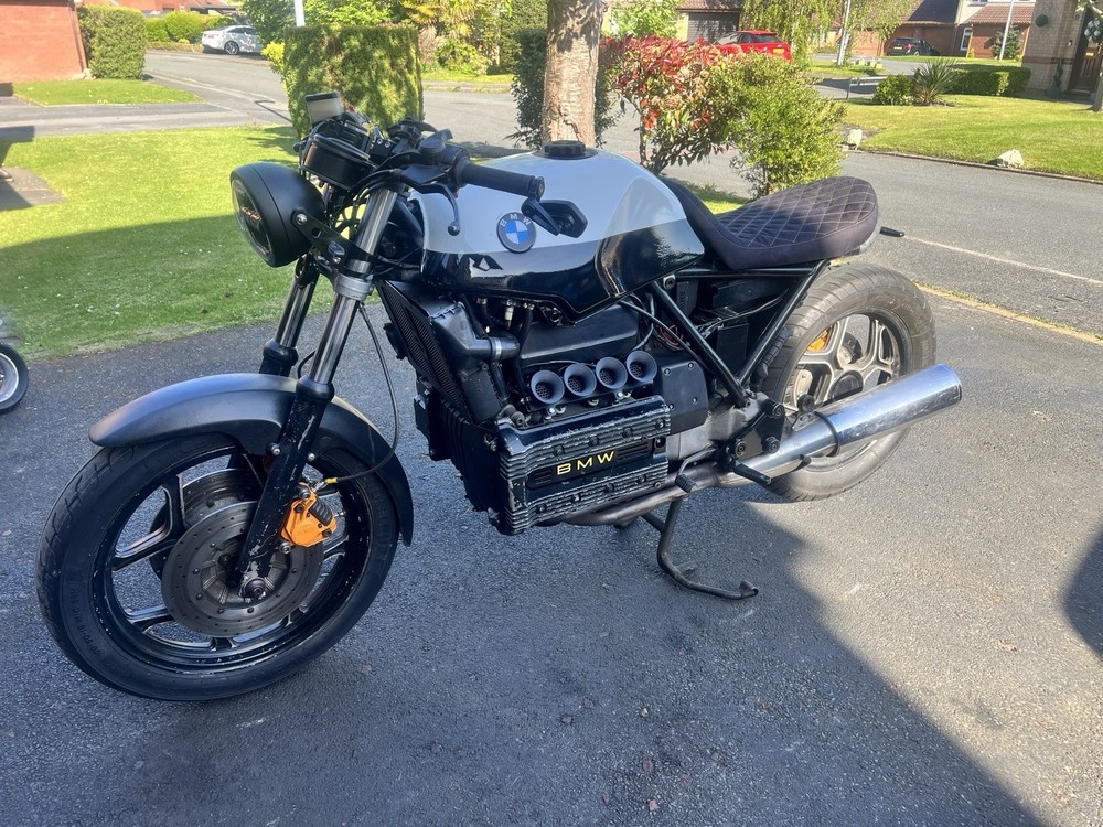 BMW K100 DECORATIVE VELOCITY STACK STYLE INTAKE COVER