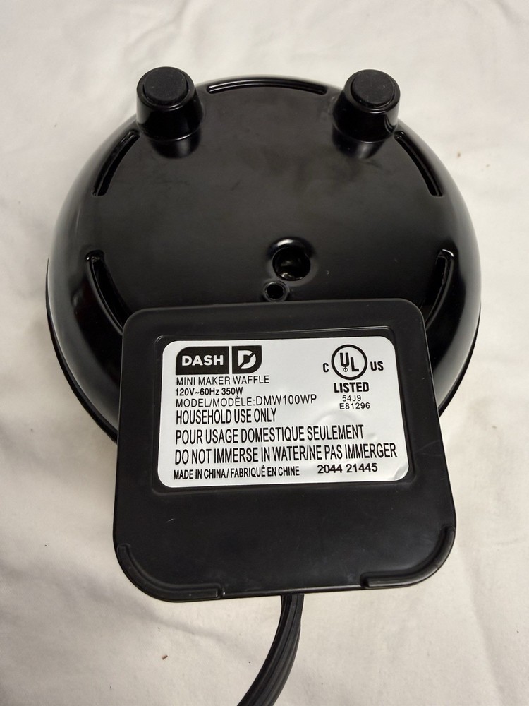 DASH Mini Waffle Maker 4” Waffle Mold Nonstick - Waffle Pattern Decorated