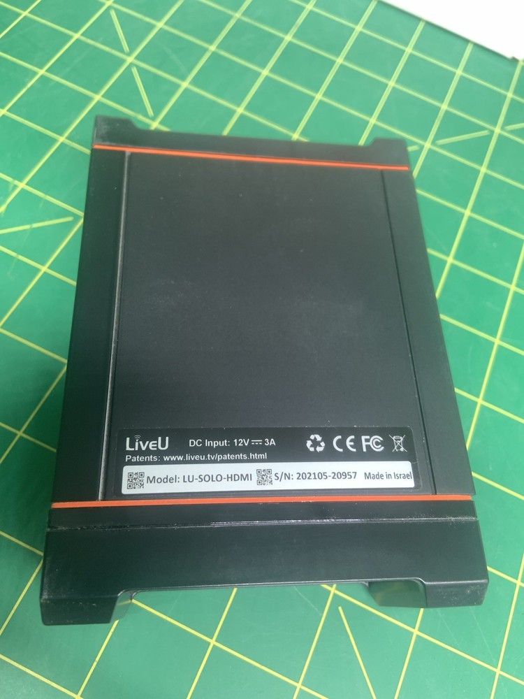 LiveU Solo HDMI Video Encoder Professional Live Streaming Device Cell Multicast