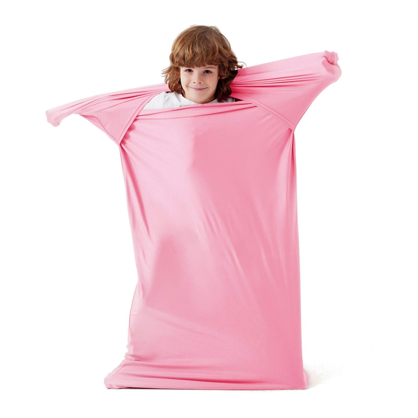 SANHO Premium Sensory Sock Body, Sensory Processing Disorder, Calming Pink