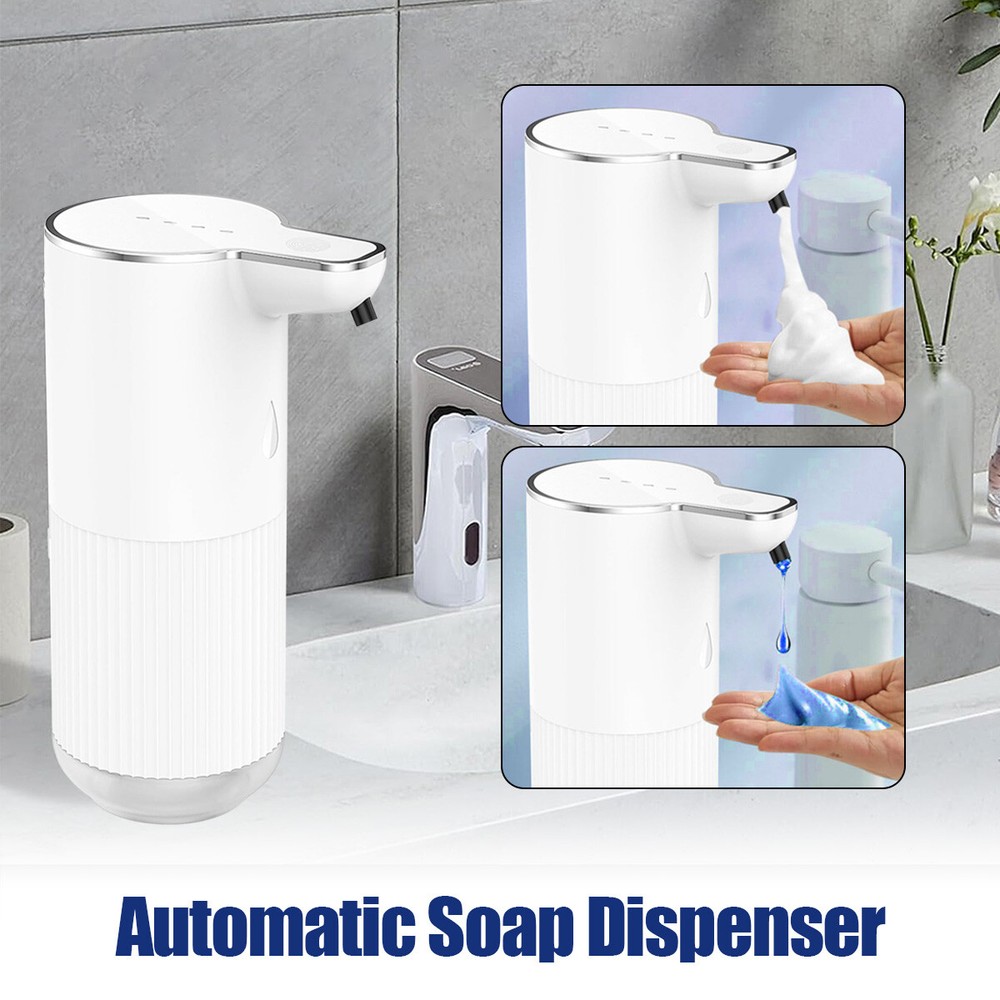 Automatic Touchless Foaming Soap Dispenser IR Sensor for Kitchen Bathroom 350ML