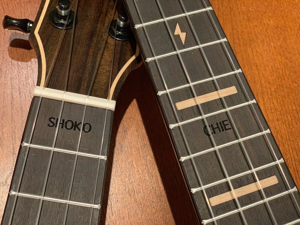 Ukulele Engraving service Personalization with purchase