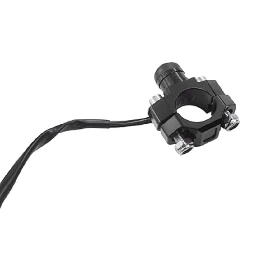CNC Universal Engine Stop Start Switch Fit for 22mm Handlebar ATV UTV Black