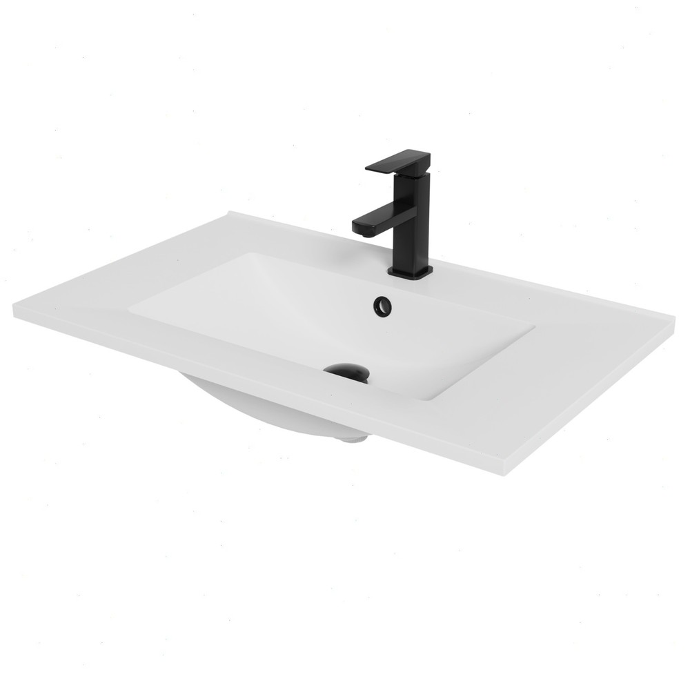 30" Single Sink Vanity Top Undermount Bathroom Sink
