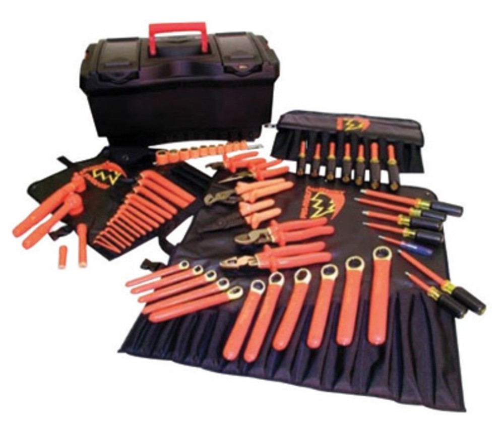 A 61 piece Salisbury insulated tool set