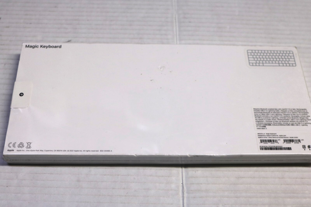 Apple Magic Keyboard without Touch ID MK2A3LL/A - WHITE