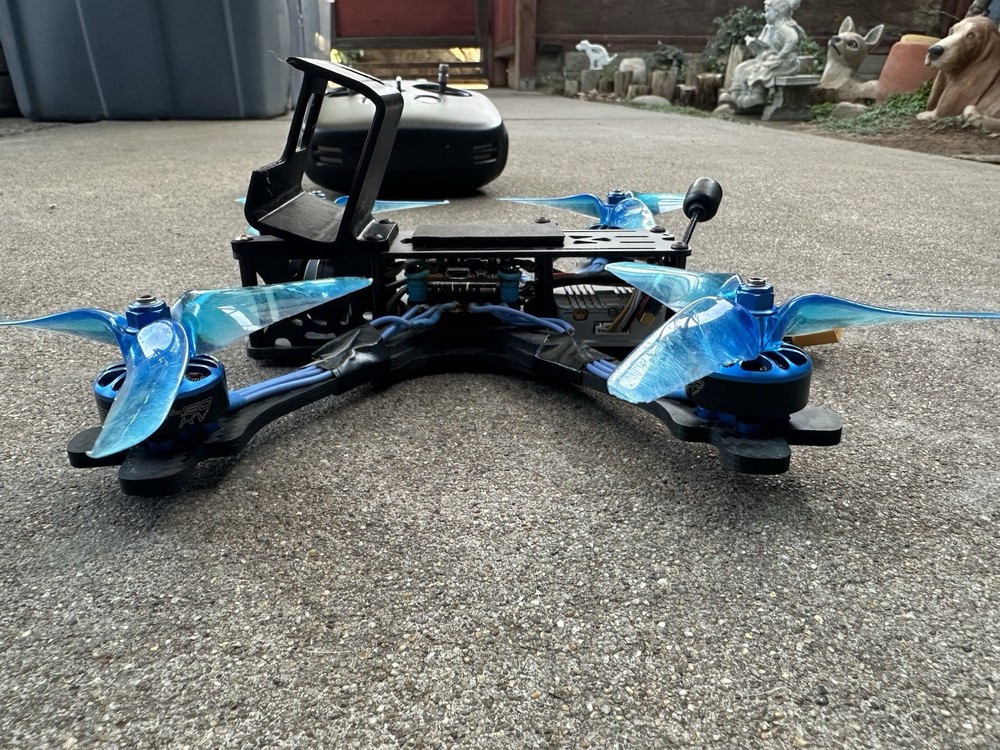 Custom Built Fpv Drone DJI FPV AIR UNIT W/ DJI Controller- UNTESTED!