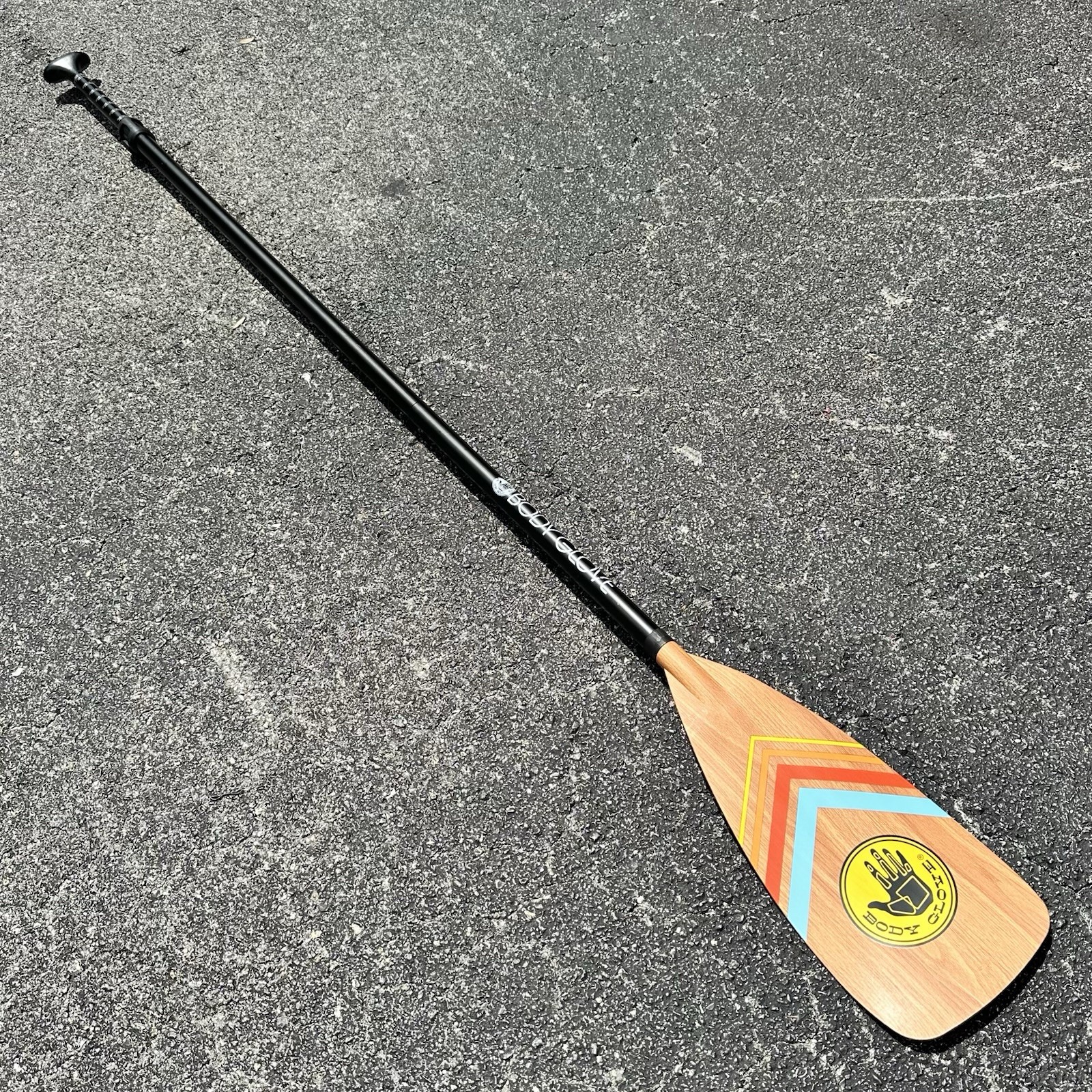 3-Piece Adjustable SUP Paddle –Lightweight, Floating Aluminum Shaft (Body Glove)