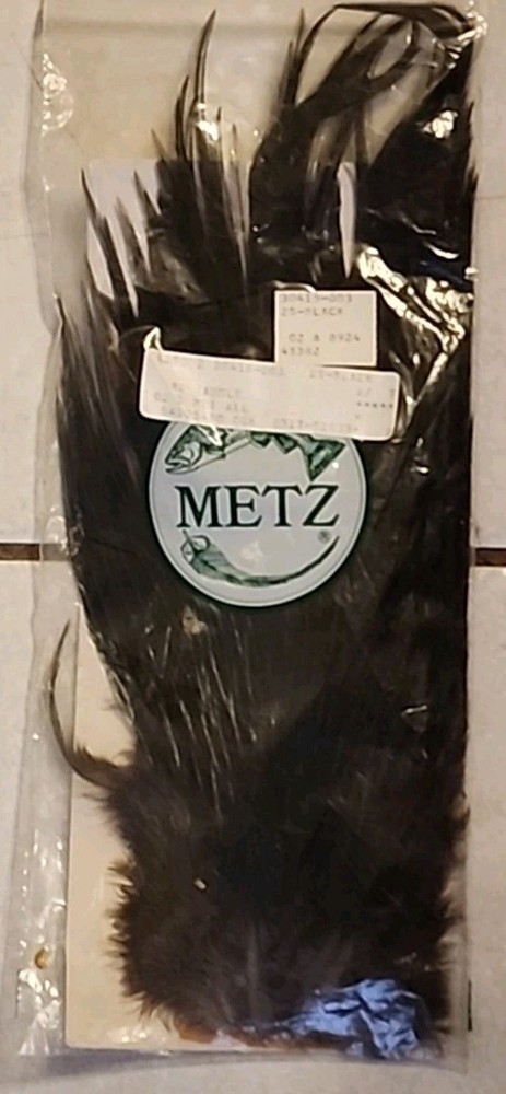 Metz Saddle Black Grade 2