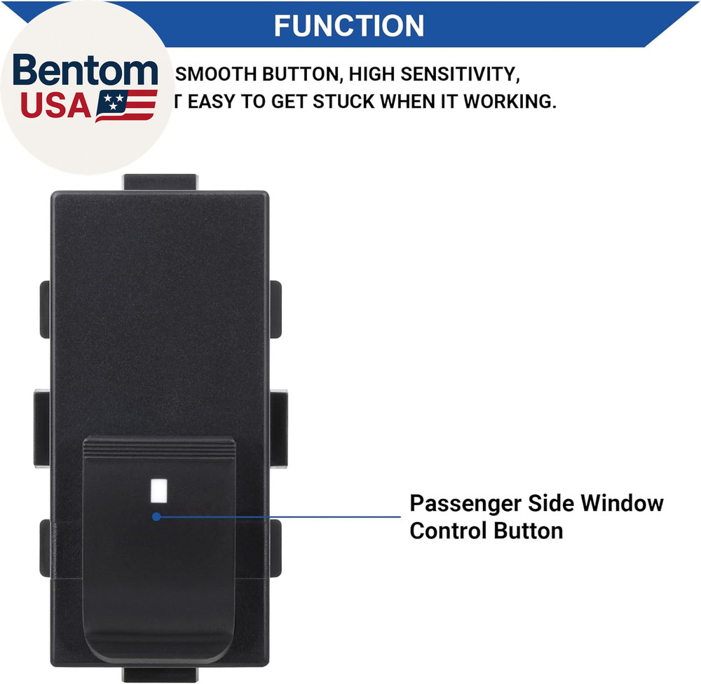 2Pcs Passenger Power Window Switch Control Button, Compatible with 2008-2011 Che