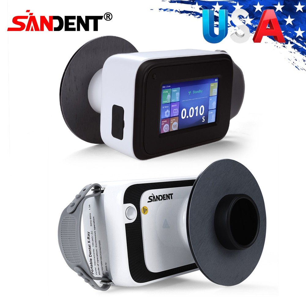 Dental Portable Imaging System X Machine Unit Ray High Frequency w/Shield