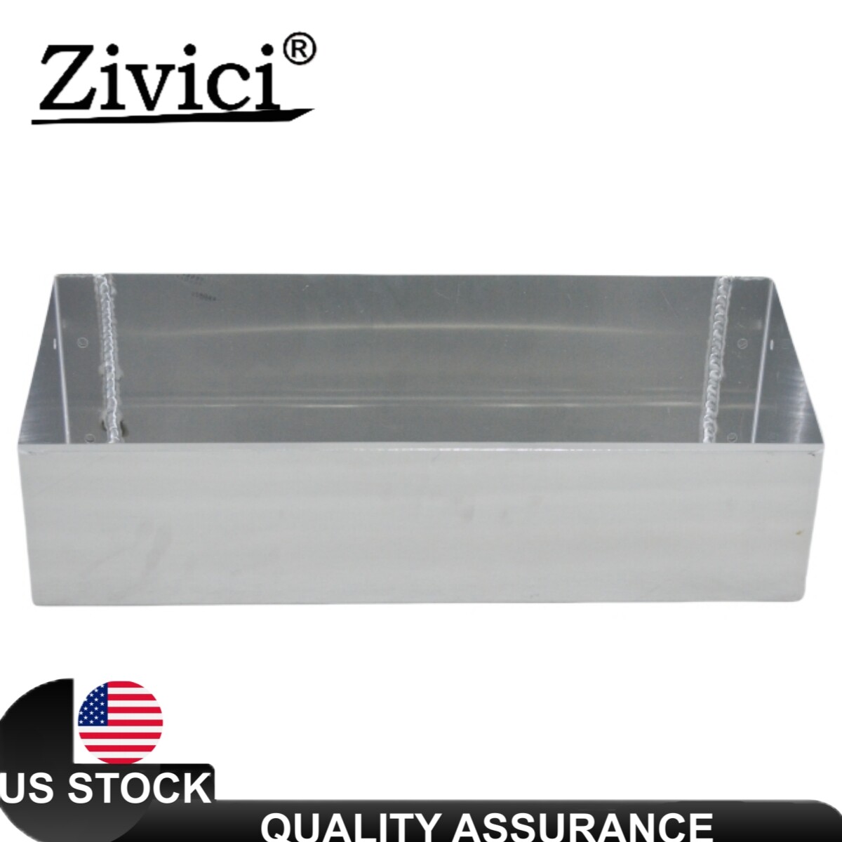 24" Aluminum Large Universal Storage Container for Enclosed Trailer/Garage