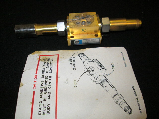 HP  RF Sampler p/n 08411-80010 Reference Channel for a VNA. NEW!