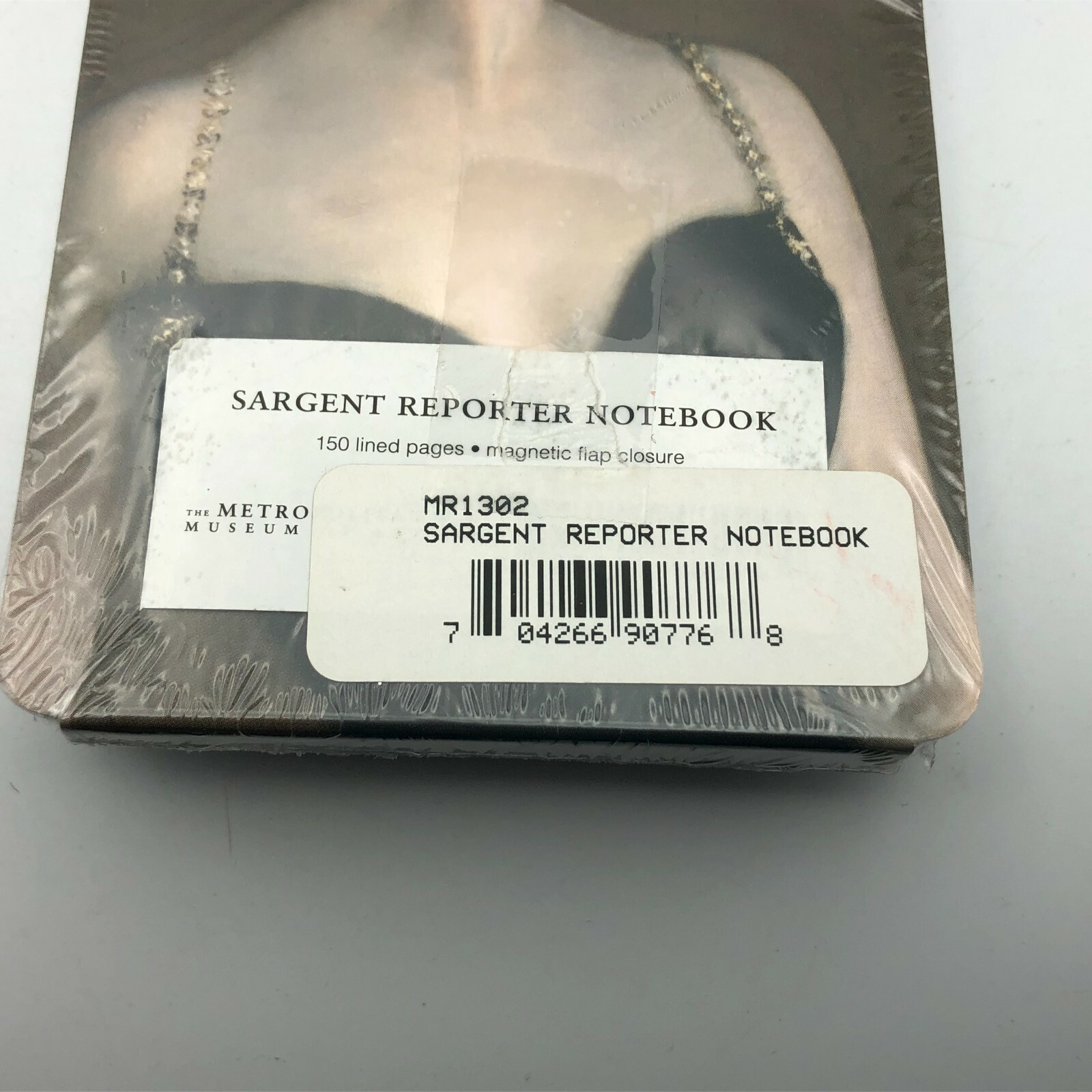 Sargent Reporter Notebook Metropolitan Museum Isolined Pages Flap Closure NOS