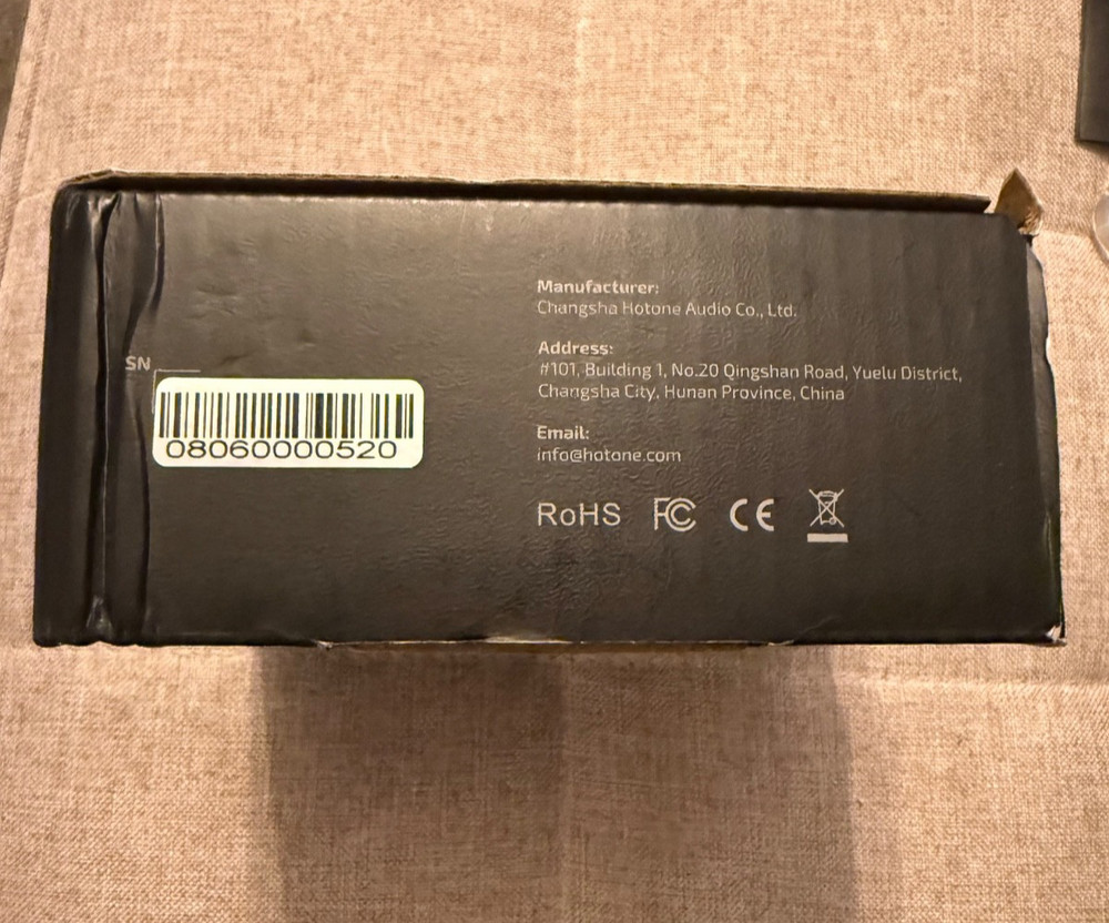 Hotone Pulse Control 2-Taste Wireless BT MIDI Fuß Controller Pedal Open Box