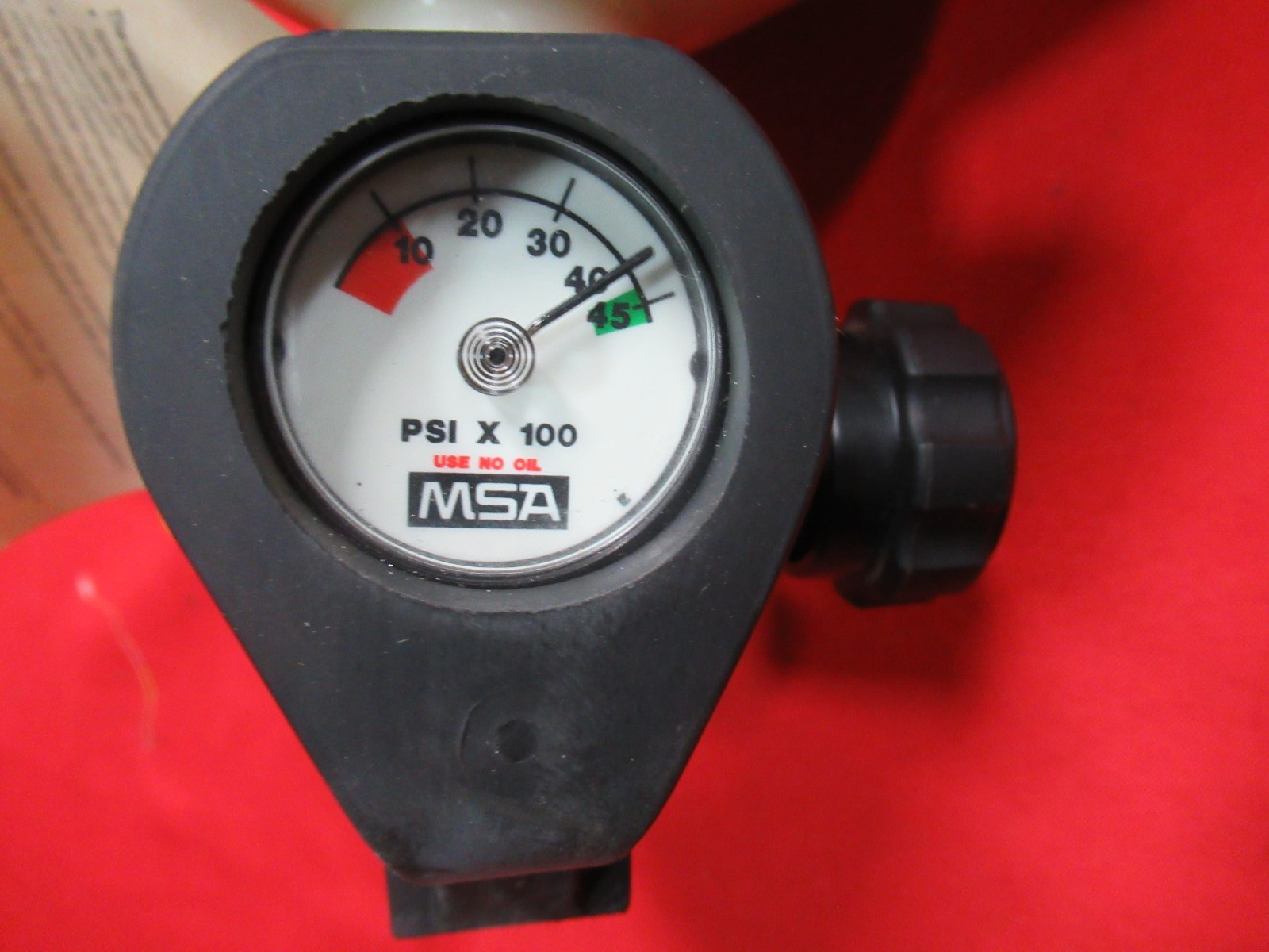 N.O.S. 60 MINUTE MFG 11/2017 MSA Tank G1 SCBA Cylinder Carbon Fiber TANK BOTTLE