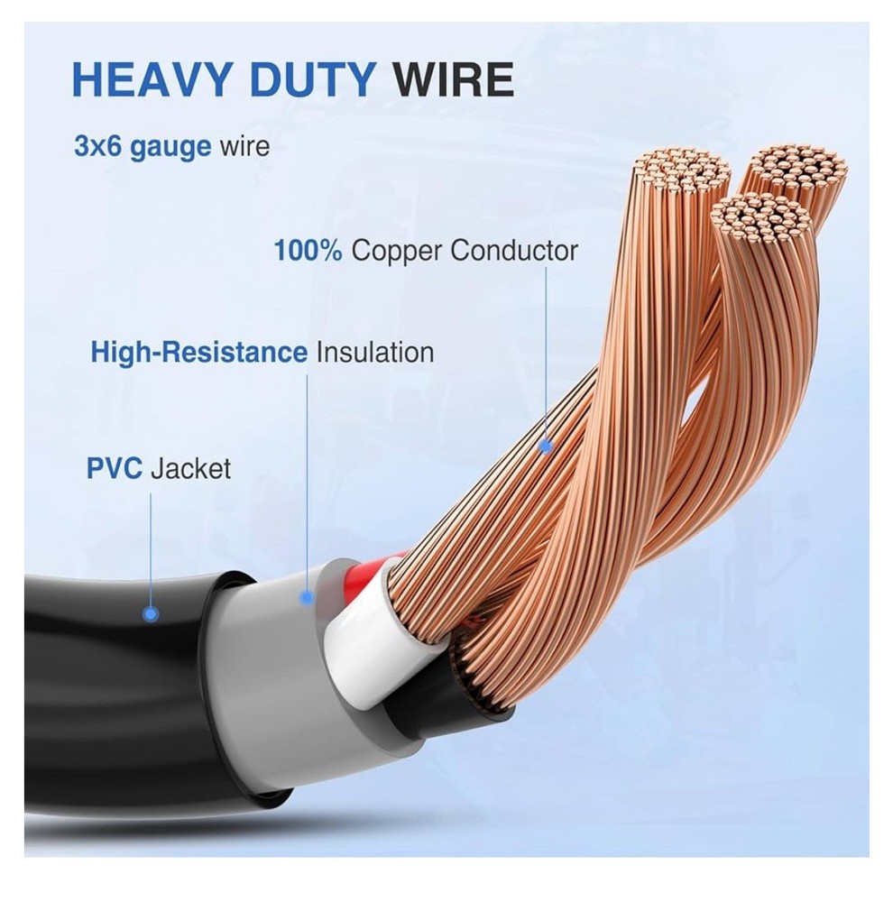 Nilight EV Power Adapter Cord