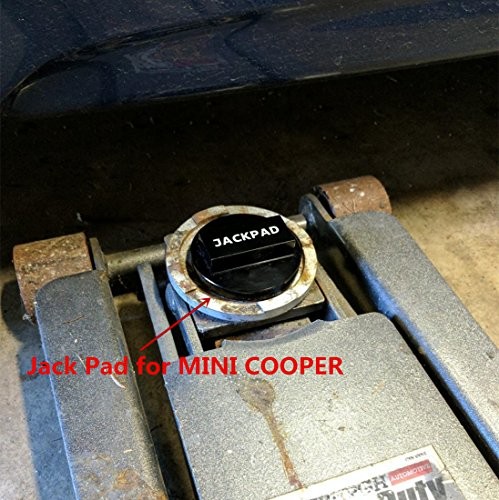 Jack Pad Adapter Anodized Black Replacement for B-M-W 135 335 535 E82 E88 1pcs