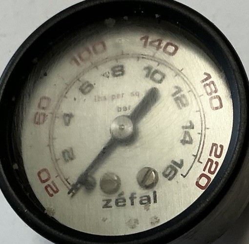 Zefal Floor Pump Gauge