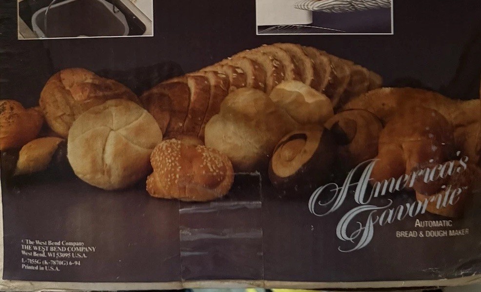West Bend Automatic Bread & Dough Maker Machine Model 41035 Box Damage But New