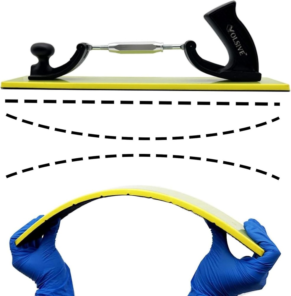 Adjustable 7x42cm Ergonomic Hand Sanding Block for Versatile DIY Projects