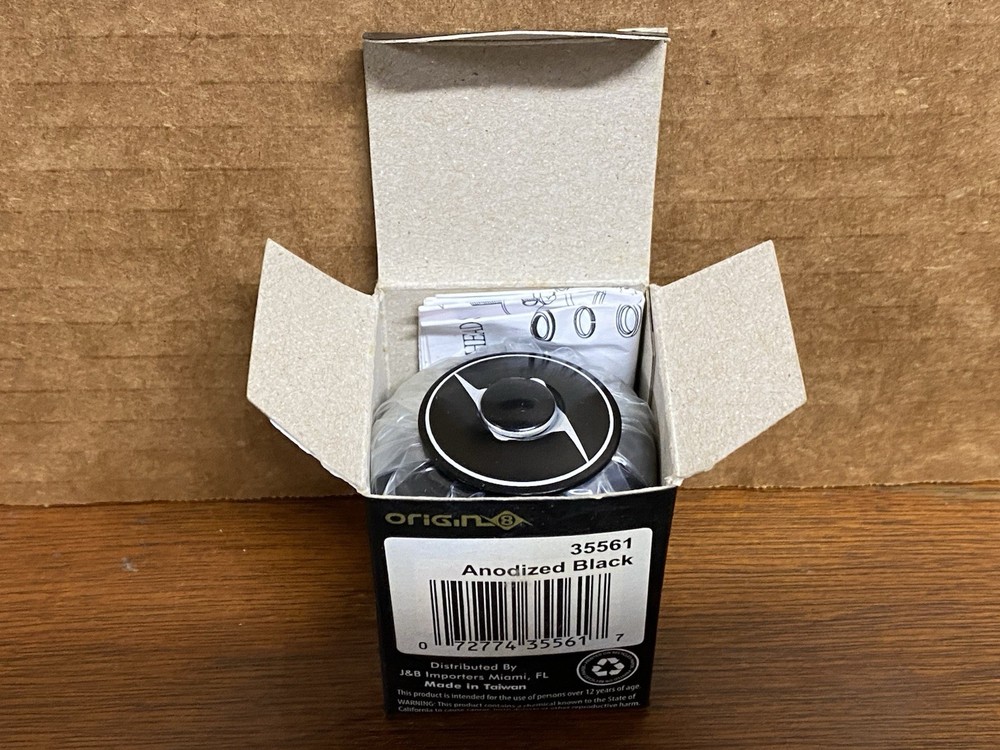 Origin8 SSR Pro Pulsion Threadless Headset Anodized Black