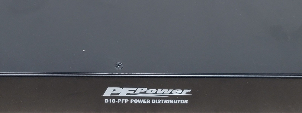 PF Power D10-PFP Power Distributor, 10 outlets, compact, rackmount