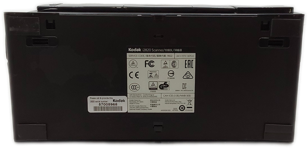 Kodak i2820 Sheetfed Document Scanner