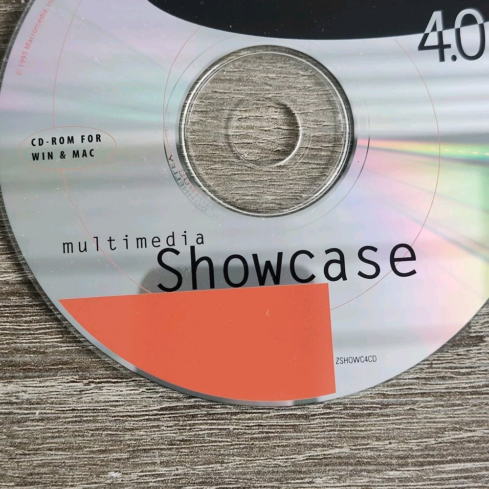Macromedia 4.0 Multimedia Showcase (ZSHOWC4CD)(Macromedia)(1995) CD