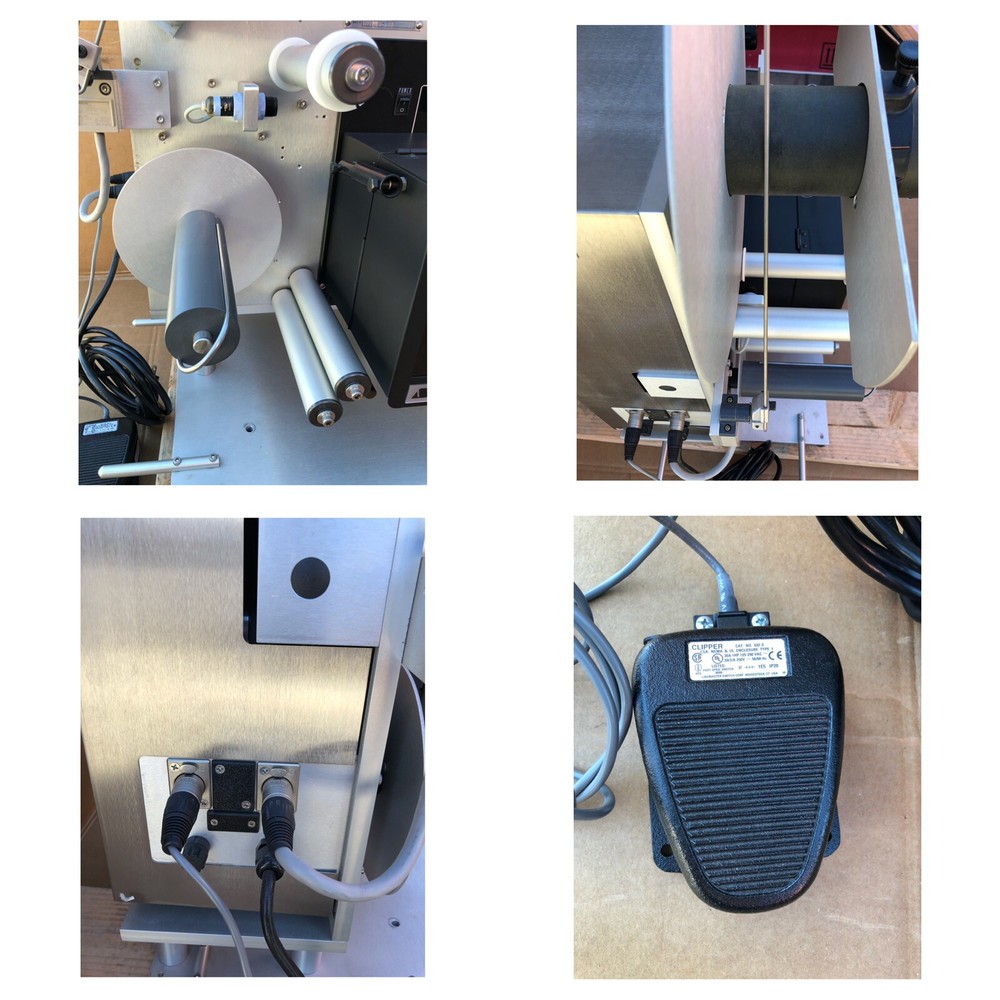 Universal Labeling System w/ Sato M-8485SE Label Printer Applicator
