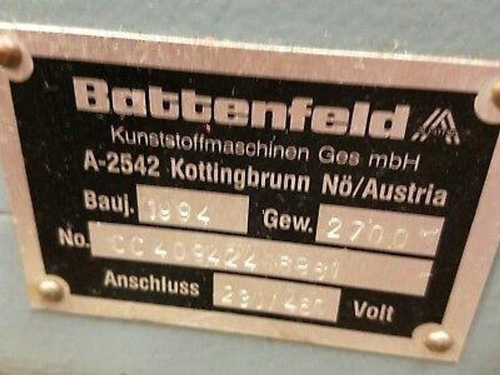 Battenfeld BA 400 CDC 44 Ton Injection Molding Machine