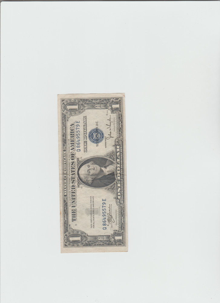 Lightly Circulated 1935-C Silver Certificate