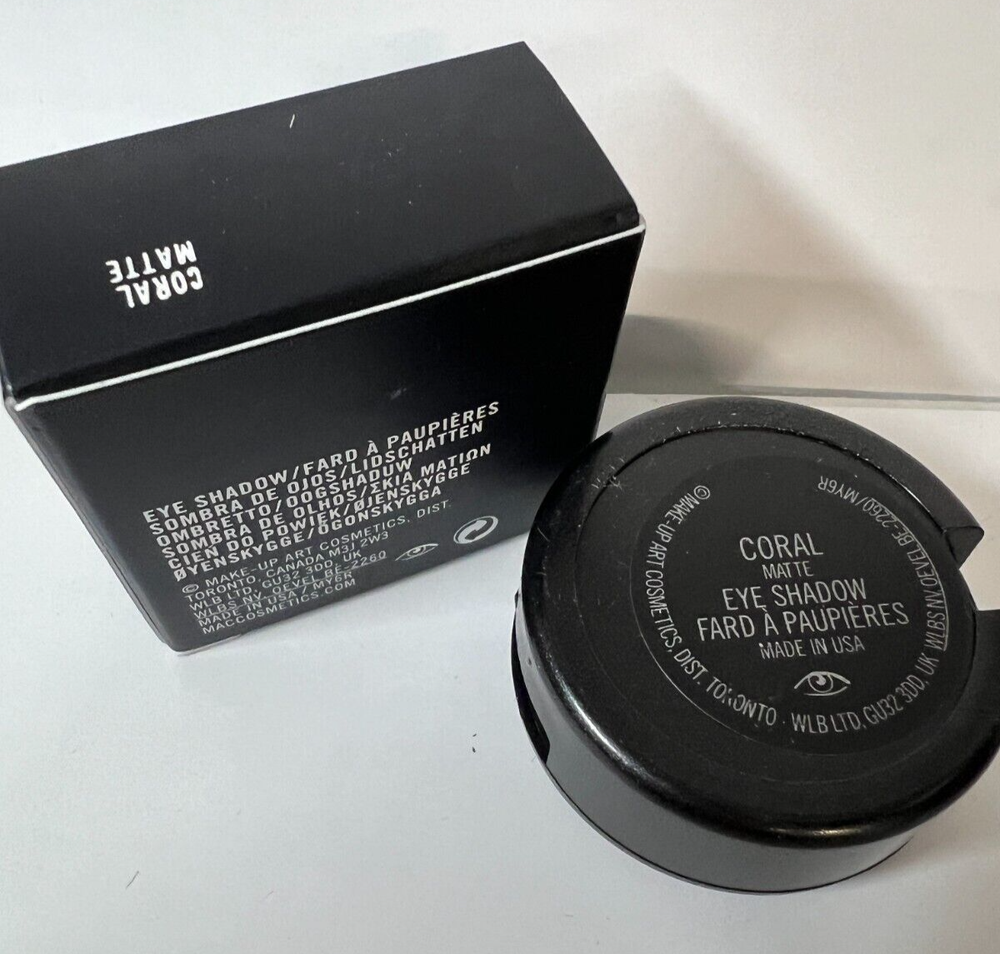MAC Eyeshadow #Coral Matte -1.5g (NIB)
