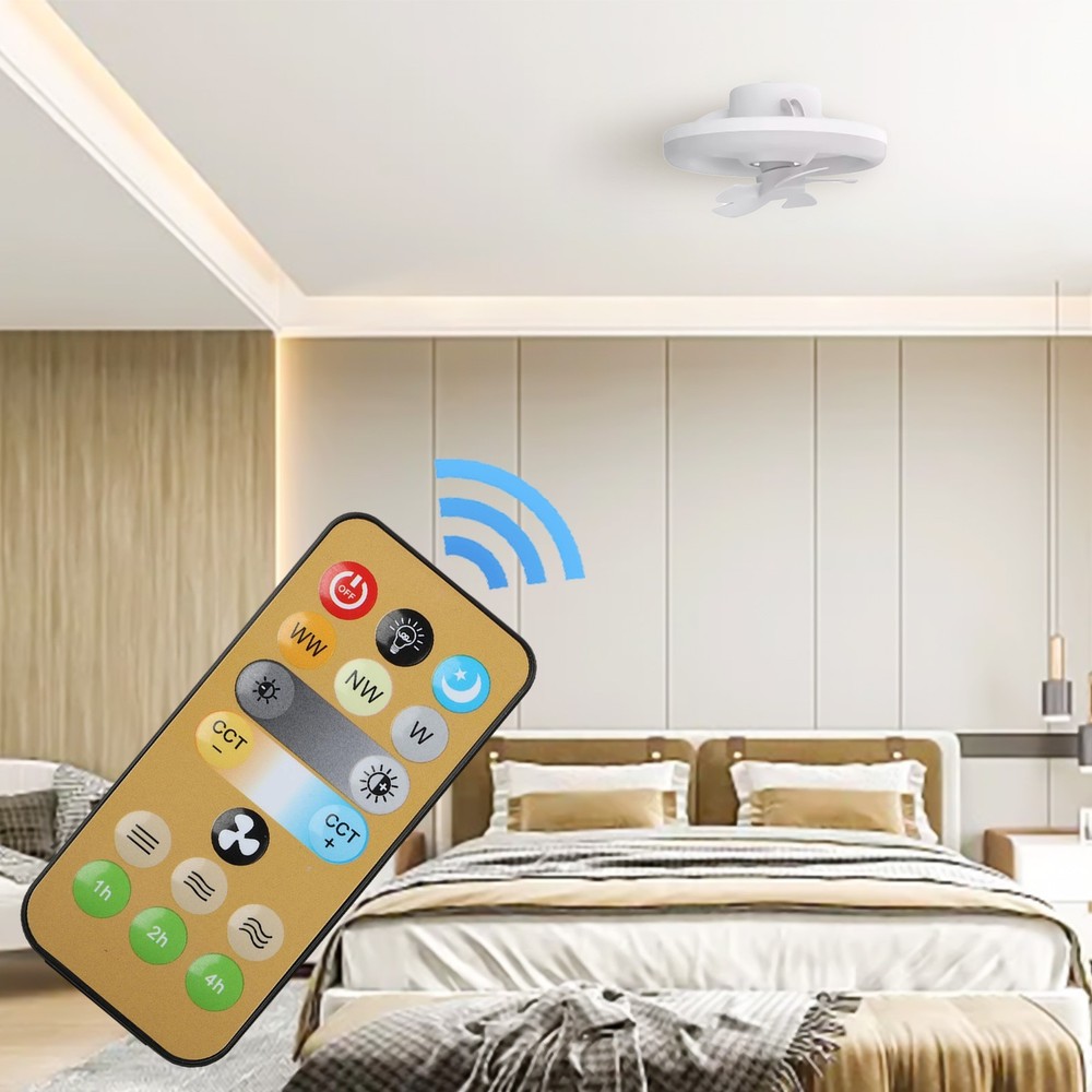 2 Pack For E27 Ceiling Fan Remote Control for Convenient For Home Lighting