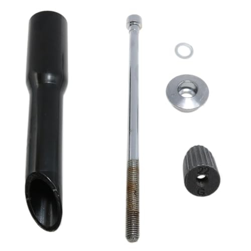 Bike Handlebar Extender Bicycle stem Riser Threadless stem Adapter 1 1/8" Black