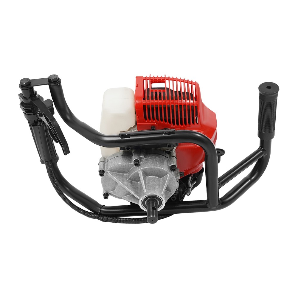 2-Stroke Post Hole Digger Engine, 52CC Gas Powered Earth Auger, NO Drill Bits