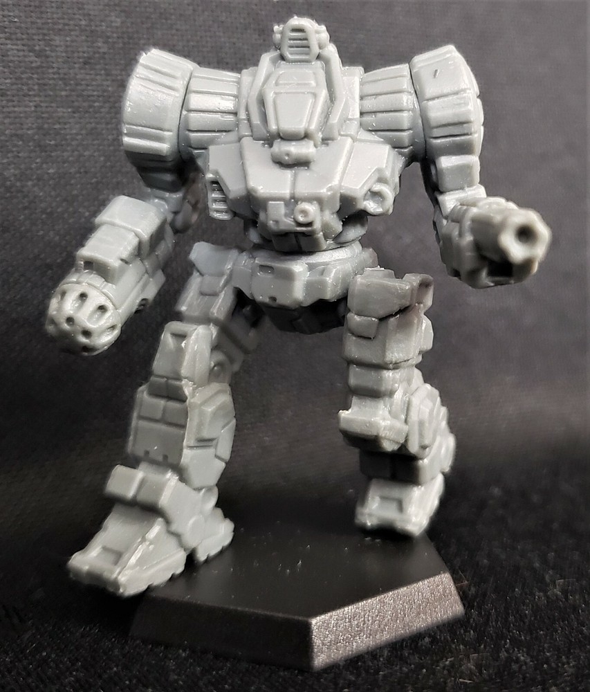 Battletech Zeus Assault Mech + Pilot Cards IS Kickstarter Fire Lance Catalyst