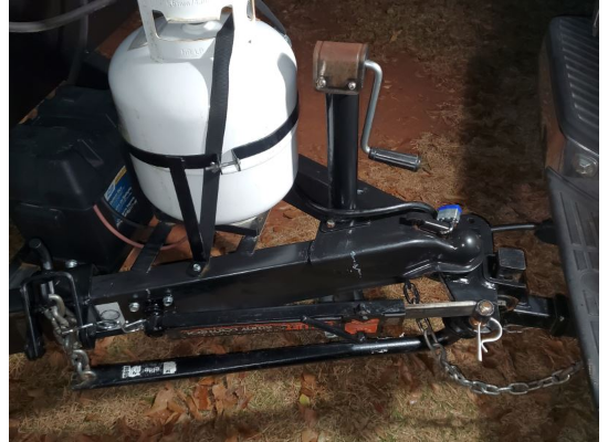 Weight Distribution Hitch Hookup Brackets Towing System for Leveling RV Trailer