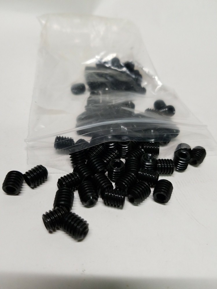 5/16-18 x1/2" Socket Set Screw,  Black oxide, Cup point (20). Ships First Class.