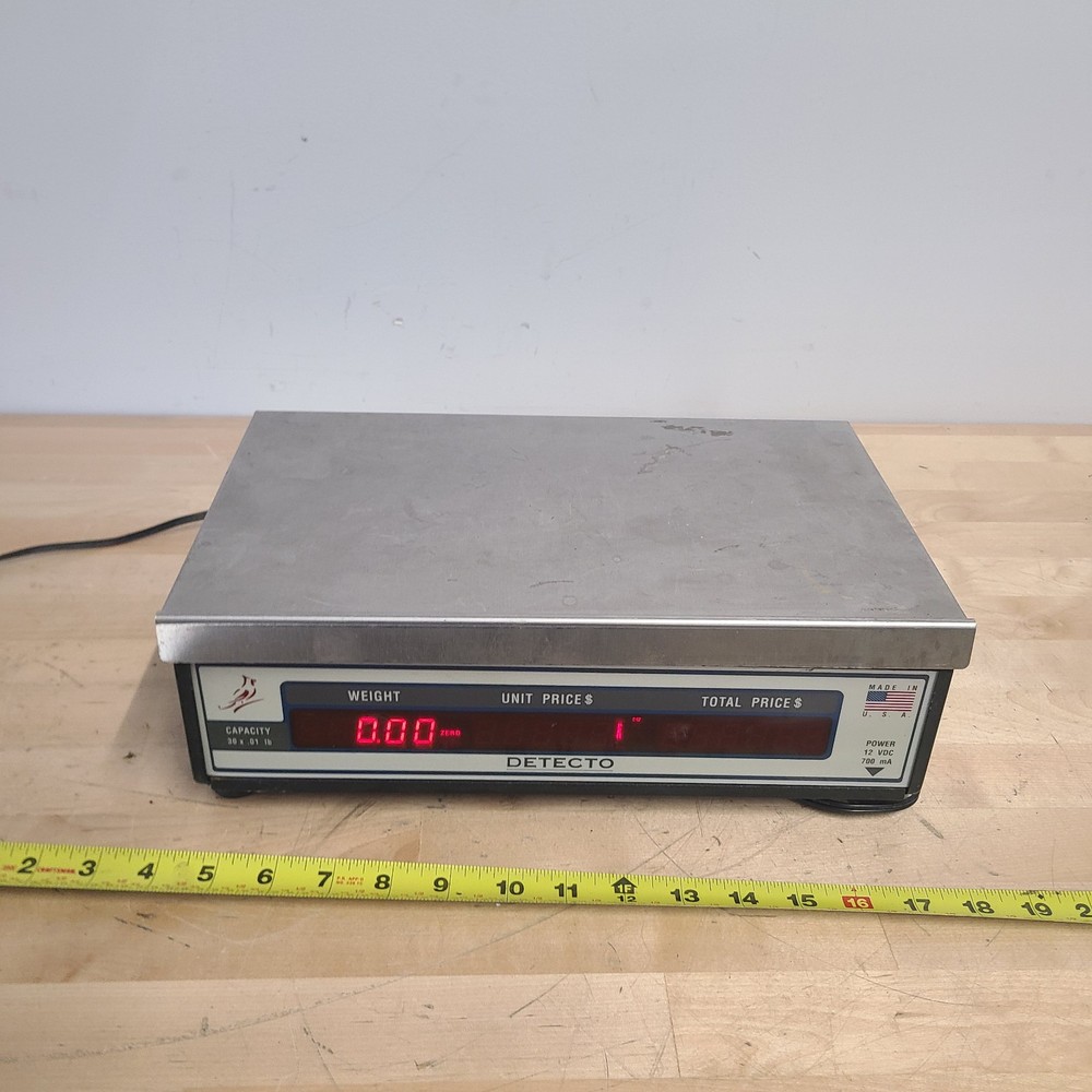 Cardinal Detecto Digital Price Computing Scale Model PC-30-A