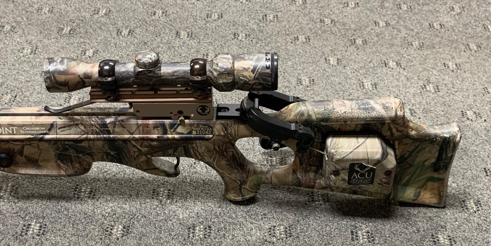 Tenpoint Phantom CLS Crossbow w/ Acu-Draw Cocking Device Scope & Quiver - Nice!