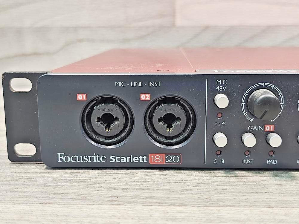 Focusrite Scarlett 18i20 2nd Gen USB Audio Interface (A1D028569)